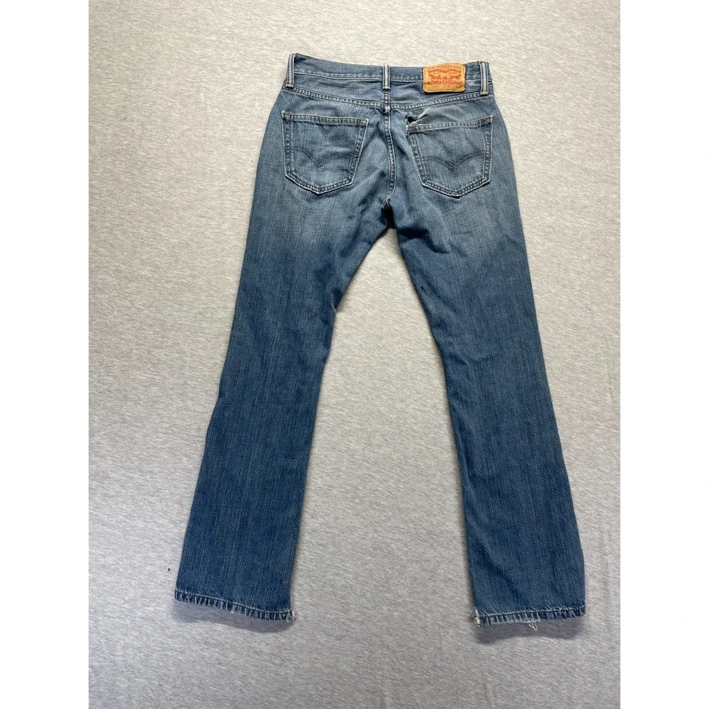 Levi's 527 Slim Fit Bootcut Leg Jeans Men 30x32 (Fits 29x30.5) Blue Denim Cotton